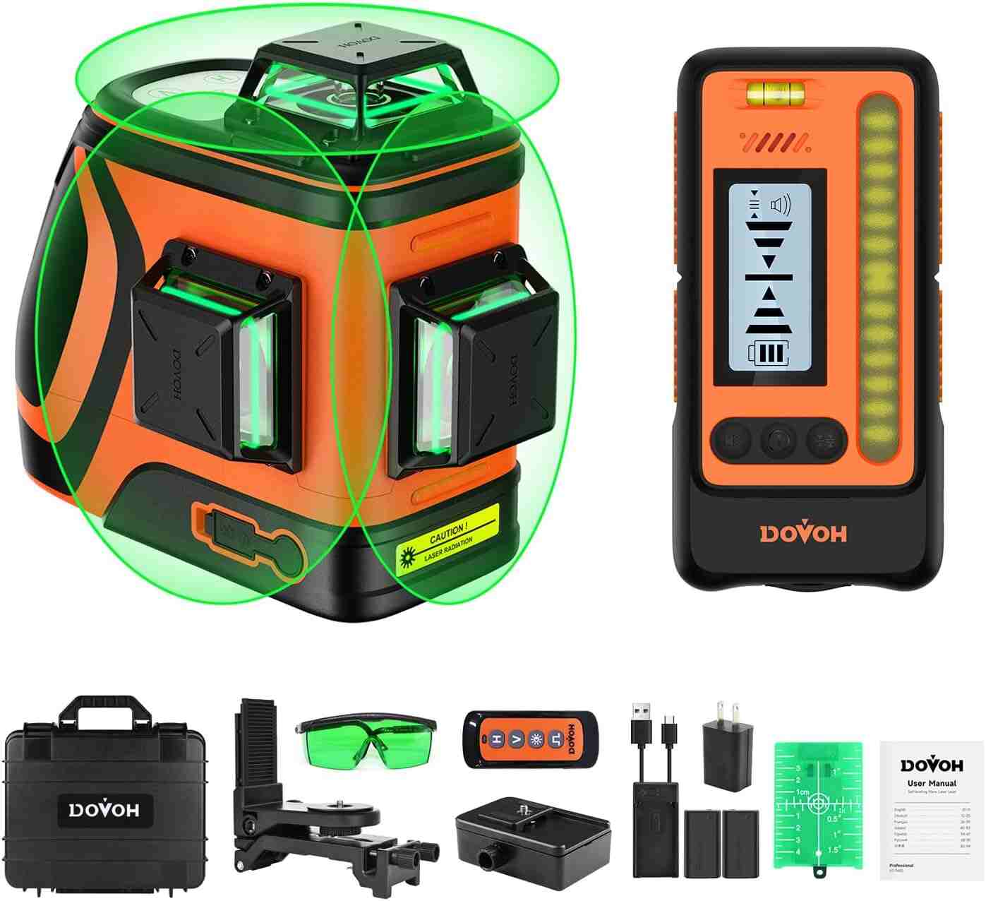 Outdoor Laser Level with Receiver