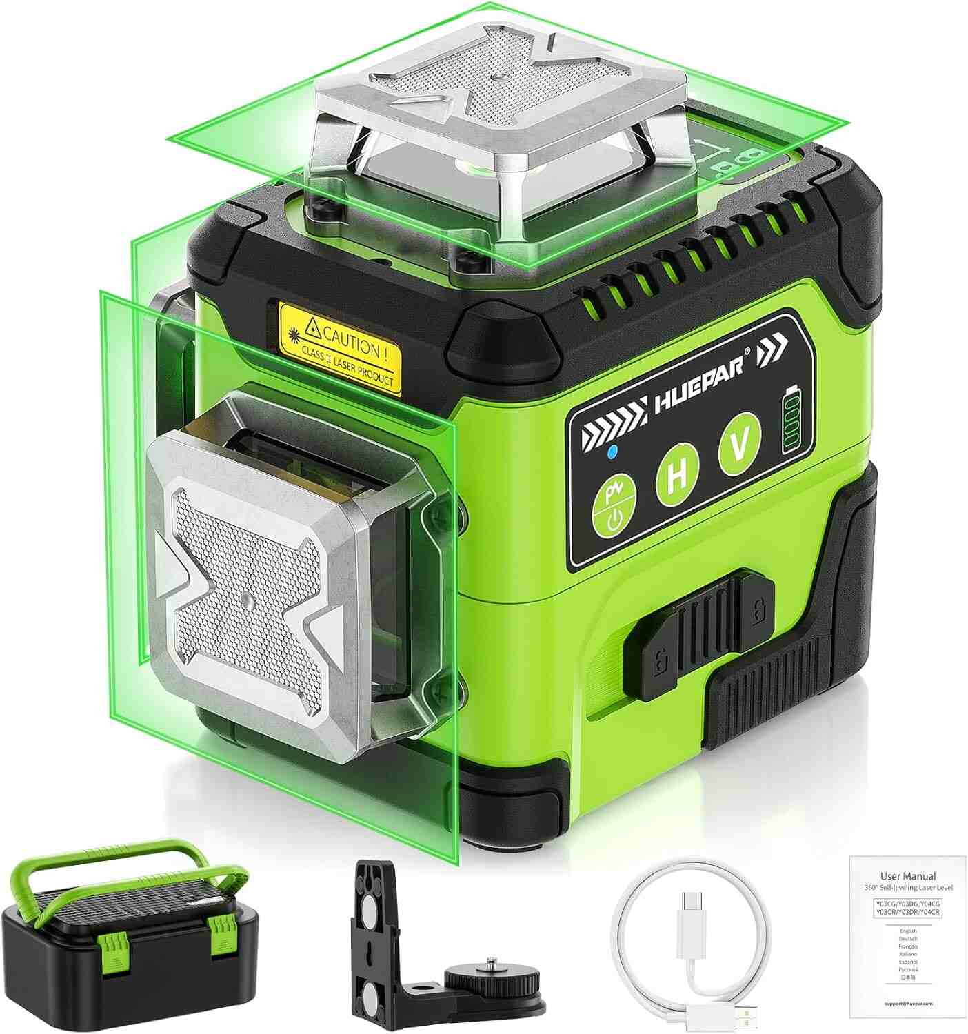 Huepar Laser Level 360 Self Leveling